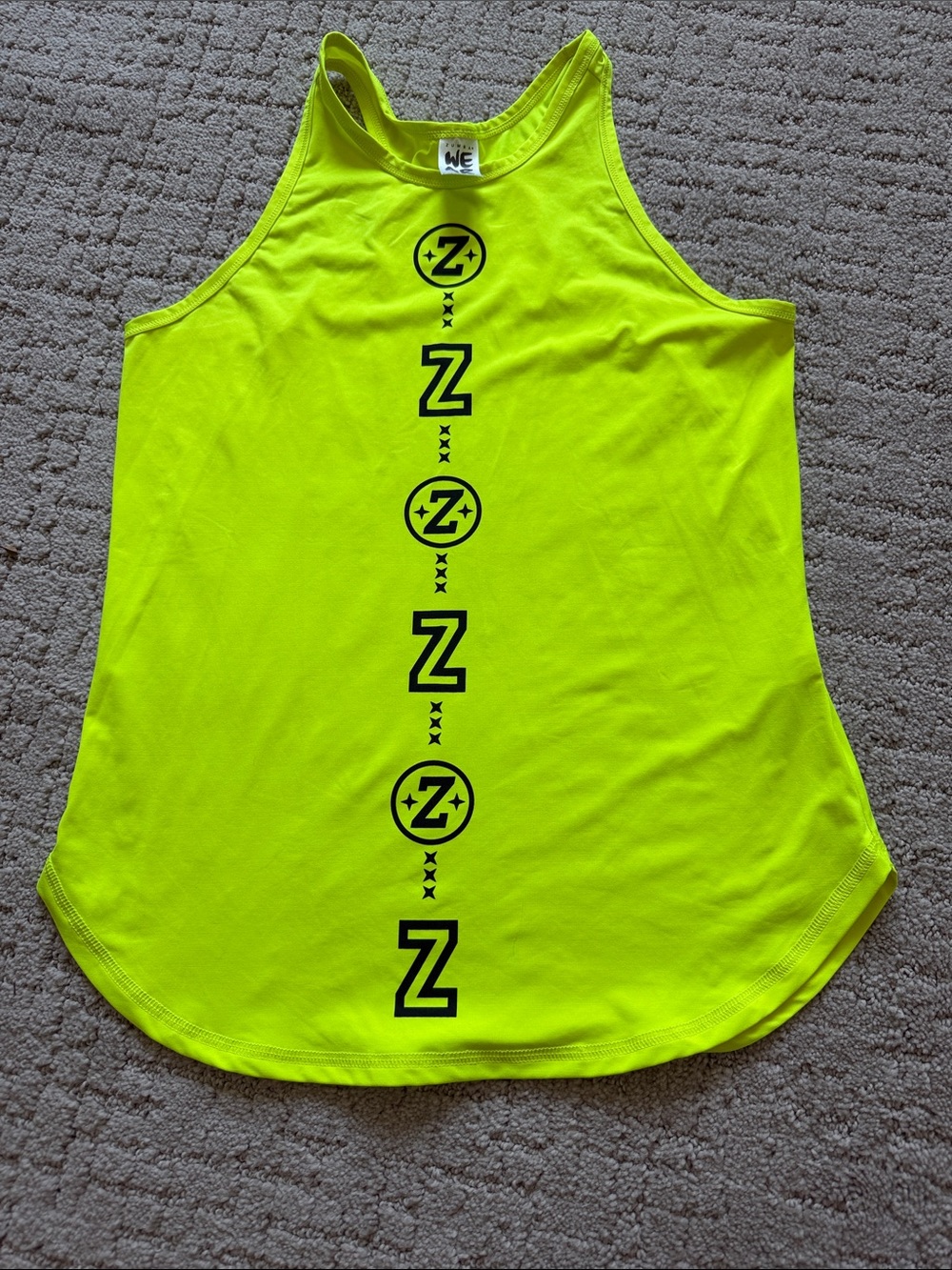Neon high neck tank